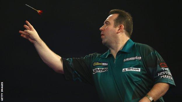 Brendan Dolan had a match average of 87.19 in his defeat in London