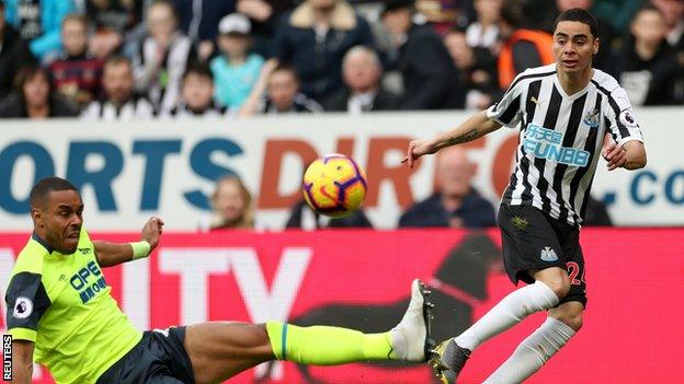 Miguel Almiron impressed on his first Newcastle start