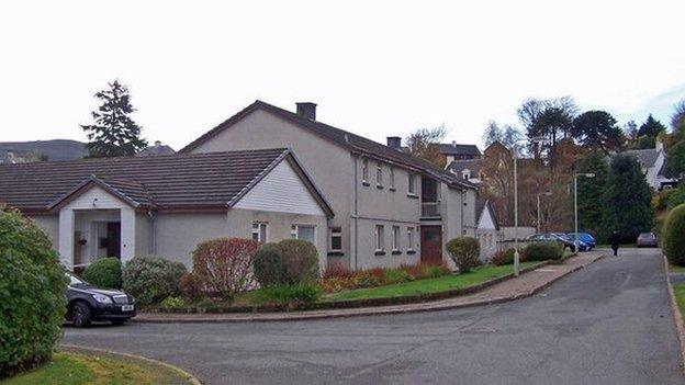 Dachaigh-cùraim a' Bhugha Mhòir.