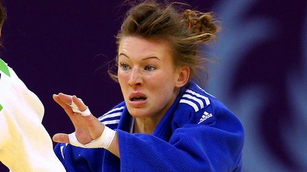 Judoka Kelly Edwards