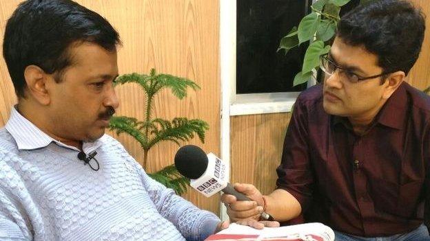 Arvind Kejriwal, bbc hindi, nitin srivastava