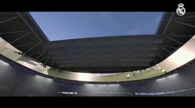 Real Madrid's upgraded Bernabeu stadium