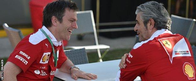 James Allison and Maurizio Arrivabene