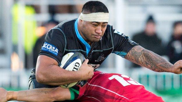 Glasgow Warriors prop Sila Puafisi