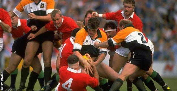 British and Irish Lions v Anzacs in 1989