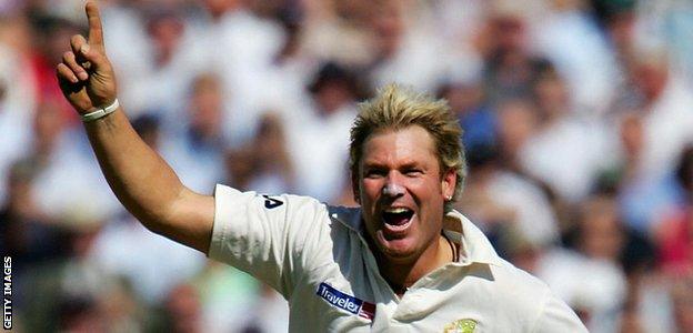 Shane Warne, pictured in 2005