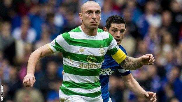 Celtic captain Scott Brown