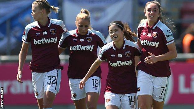 West Ham celebrate