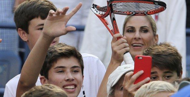 Stan Wawrinka's racquet