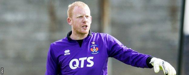 Kilmarnock goalkeeper Craig Samson