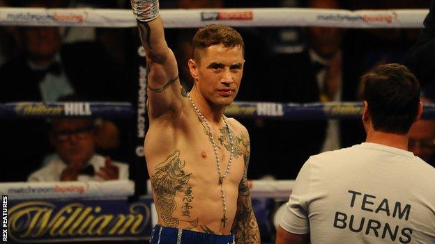 Ricky Burns is Scotland's only boxer to have held titles at three weight divisions