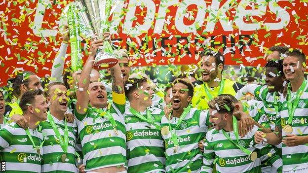 Celtic are defending their Scottish Premiership title