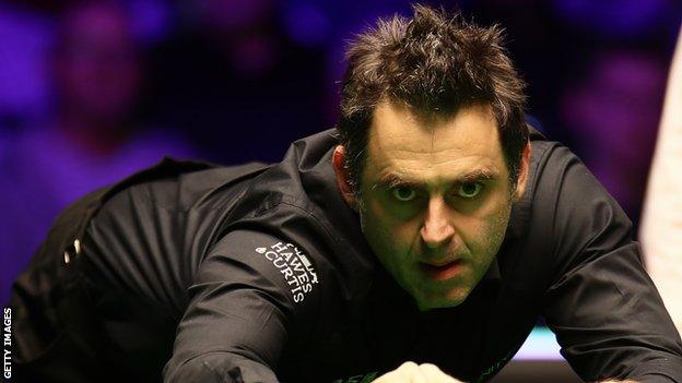 Players Championship Ronnie O Sullivan beats Ding Junhui in first round BBC Sport