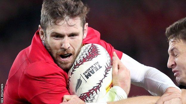 Elliot Daly in action for the Lions