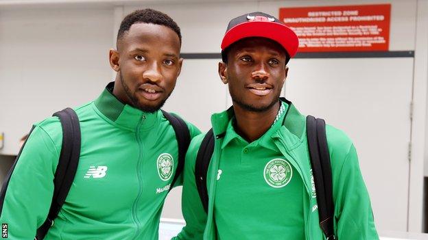 Celtic duo Moussa Dembele and Eboue Kouassi