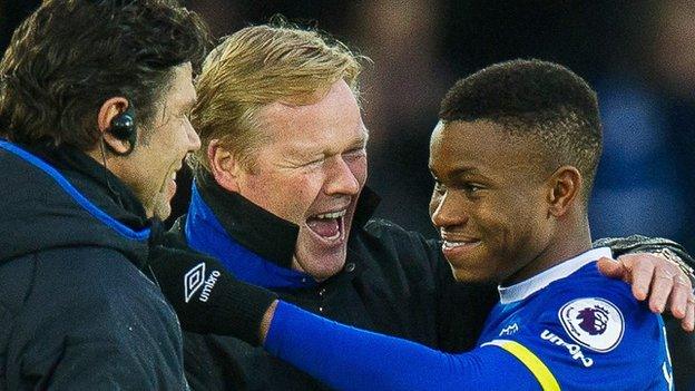 Koeman was quick to congratulate Lookman, who scored seven times for Charlton this season