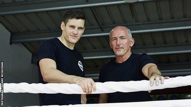 Shane McGuigan and Barry McGuigan