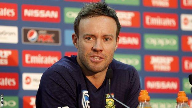 AB de Villiers made ducks in his last three Test innings - all against England in 2016