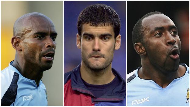 Trevor Sinclair, Pep Guardiola, Darius Vassell