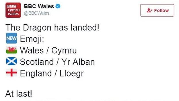 ý Wales tweet