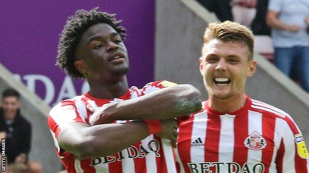 Josh Maja League One Young Player of the Month Sunderland Kylian Mbappe