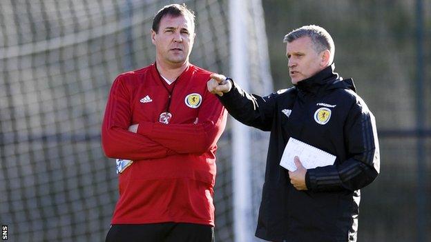 Malky Mackay and Eric Black