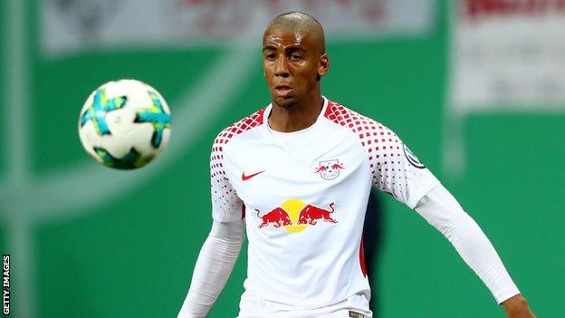 New Brighton defender Bernardo playing for RB Leipzig