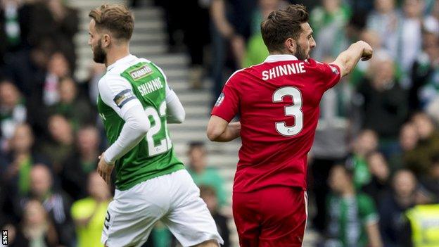 Andrew and Graeme Shinnie