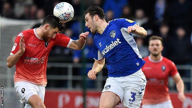 Alex Iacovitti made 30 appearances for Oldham last term