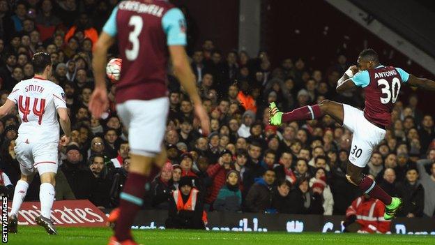 West Ham v Liverpool