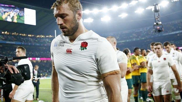 England captain Chris Robshaw