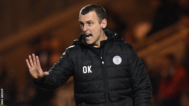 St Mirren manager Oran Kearney has made wholesale changes to his squad in January