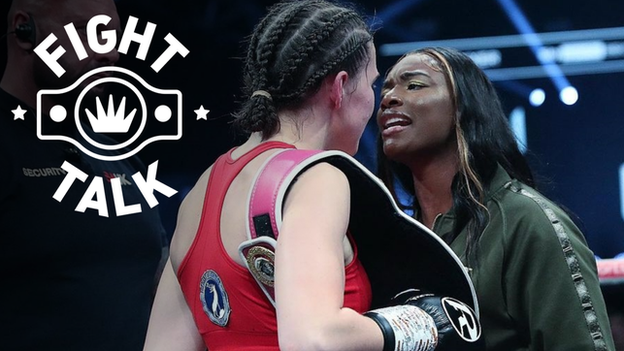 Claressa Shields and Savannah Marshall