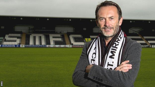 New St Mirren chairman Gordon Scott