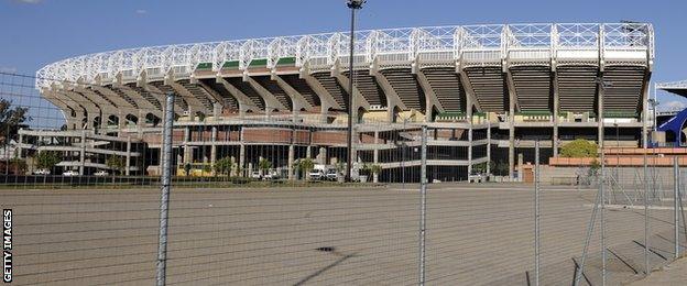 Free State Stadium in Bloemfontein