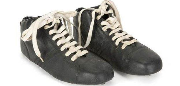 Boots worn by Pele in Escape to Victory