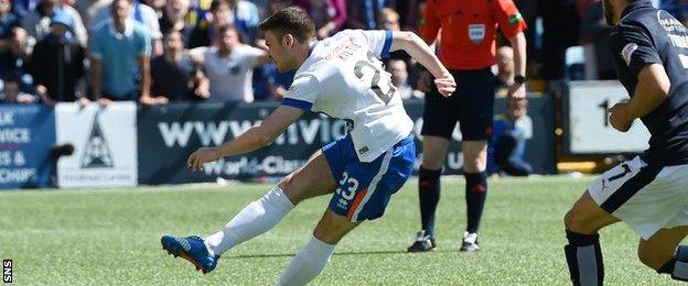 Greg Kiltie fires Kilmarnock in front