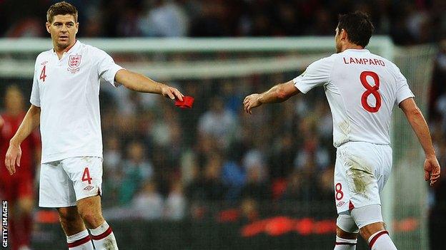 Steven Gerrard and Frank Lampard