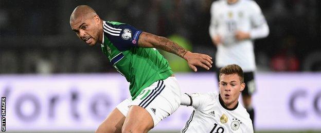 Northern Ireland striker Josh Magennis