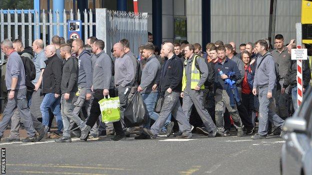 Wrightbus employees