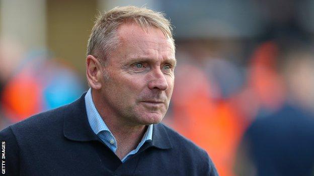 Carlisle United manager Paul Simpson