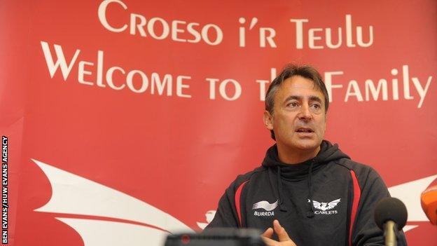 Nigel Davies has been head coach at Scarlets and also Wales caretaker coach