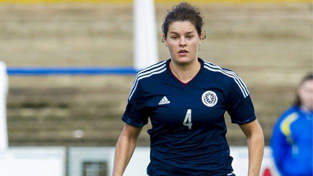 Scotland defender Jenny Beattie