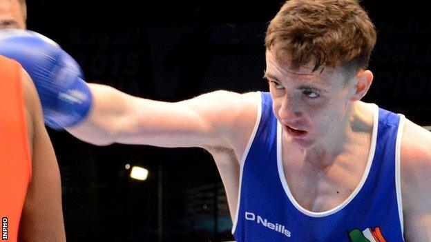 Brendan Irvine won a silver medal in the 2015 European Games