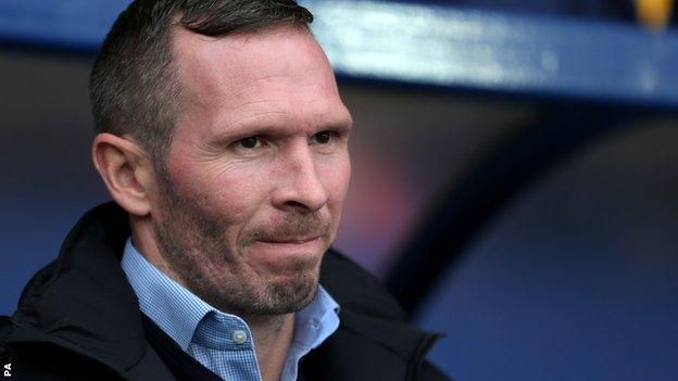 Oxford United manager Michael Appleton