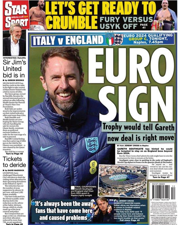 Daily Star back page