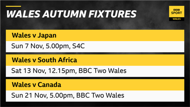 Wales fixtures