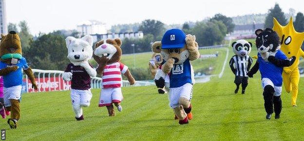 SPFL Mascot Race 2018