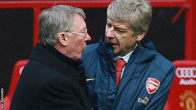 Sir Alex Ferguson and Arsene Wenger