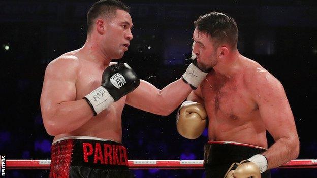 Joseph Parker v Hughie Fury